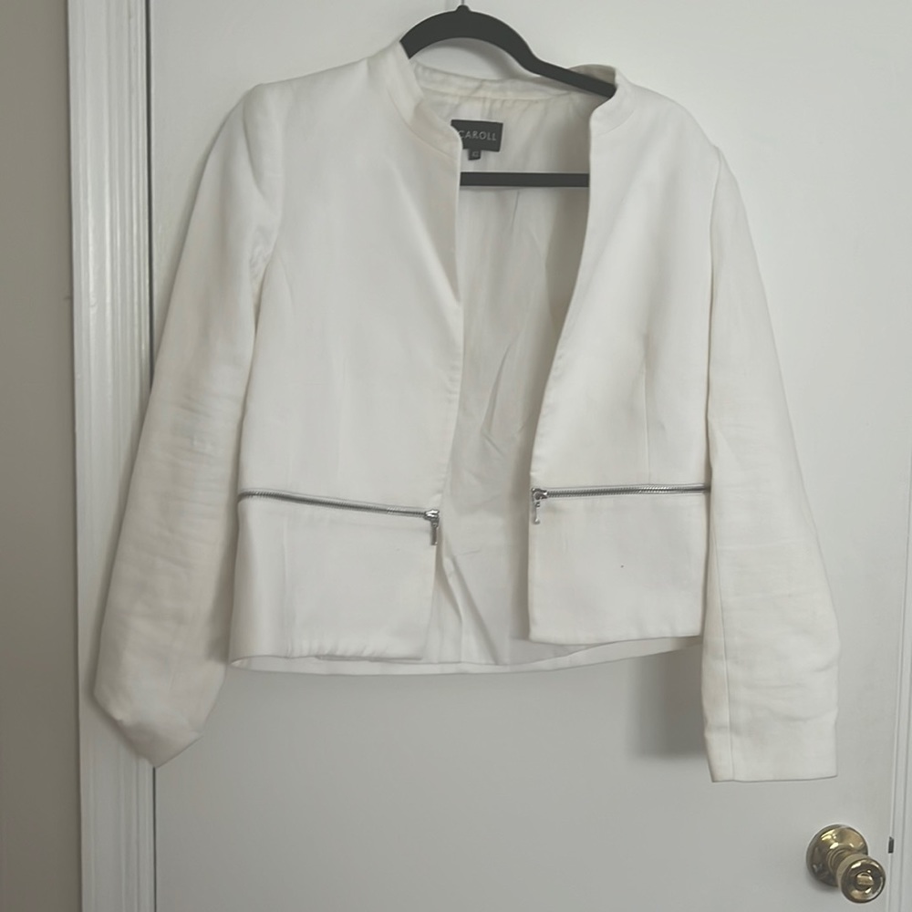 White blazer